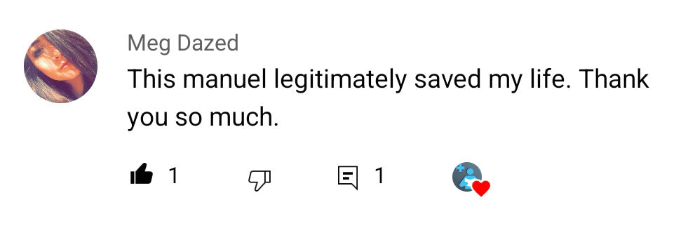 The Depersonalization Manual