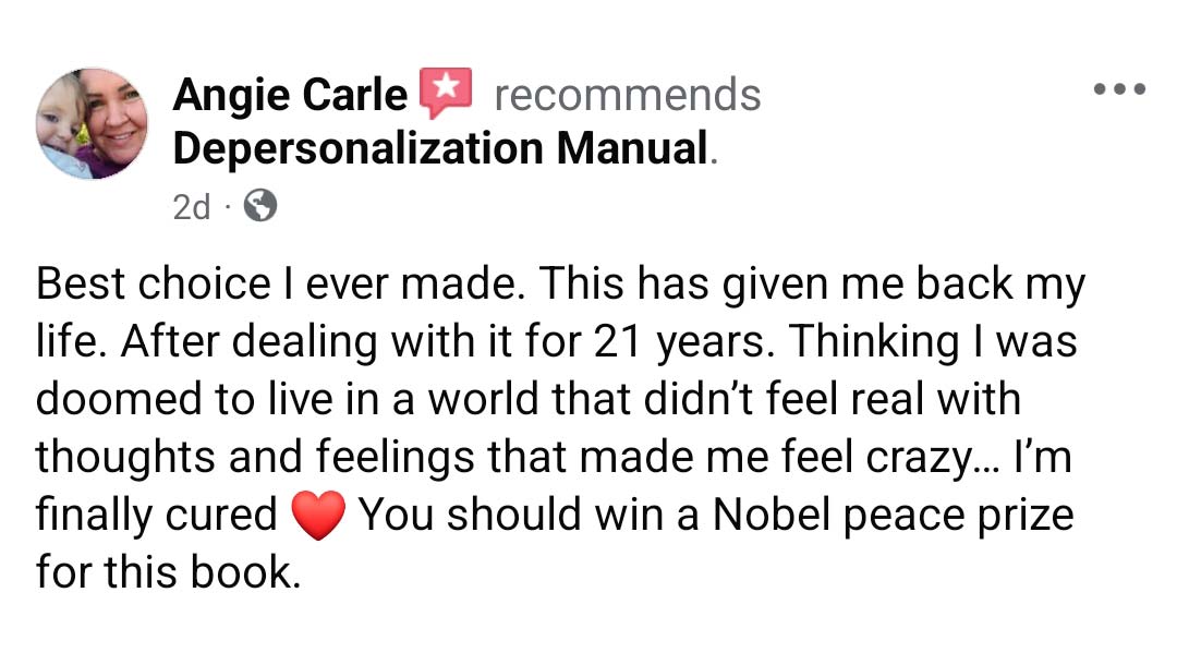 The Depersonalization Manual