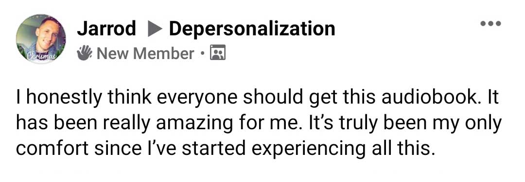 The Depersonalization Manual